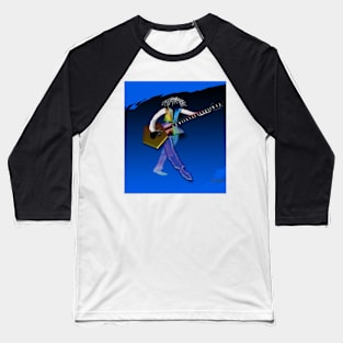 Golden Guitar Baseball T-Shirt